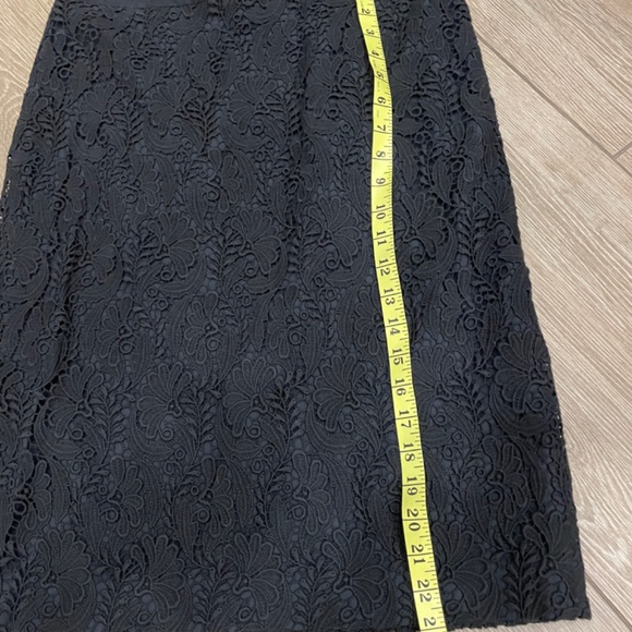 Talbots Black Lace Skirt - Picture 6 of 11